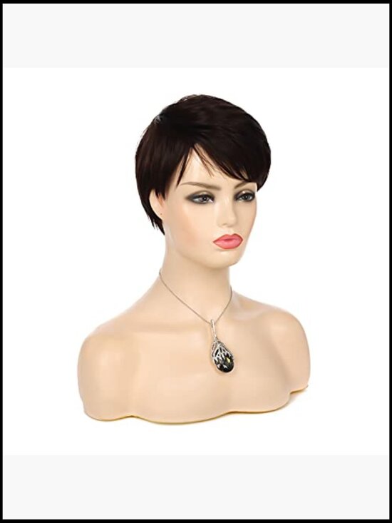 Pixie Cut Wigs Synthetic Short Haircut Glueless Layered Heat Resistant main image 7
